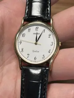 【高級・超薄型】SEIKO Dolce SGP30 7741-6030 稼働品のサムネイル