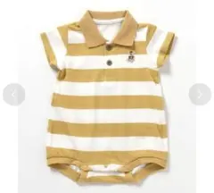 アプレレクール　80 ポロシャツ風ボディースーツ