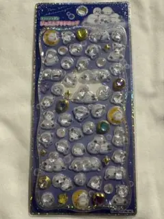 ジュエルプチドロップ シール　シマエナガ