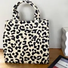 ローリーズファーム　トートバッグ　レオパード柄