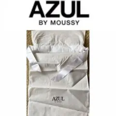 【AZUL by moussy 】紙袋 ラッピング袋 ショッパー 白