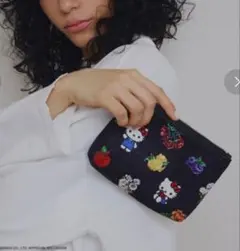 HELLO KITTY×Ameri PIXEL PATTERN POUCH - メルカリ