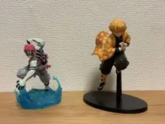 鬼滅の刃　フィギュア　我妻善逸　猗窩座　2体