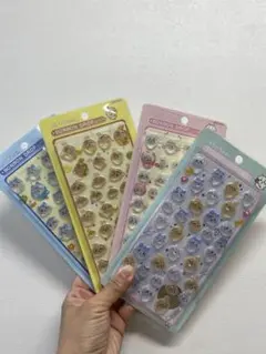 可愛いシール人気シール4枚発送