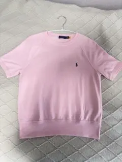 ポロ・ラルフ・ローレン ピンク Tシャツ 半袖