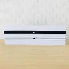 nike ヘアバンド ブラック&ホワイト 2本セット！