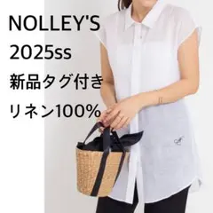 ✳️新品タグ付き✳️NOLLEY'Sオーバーサイズシャツ 【リネン】【定価約2万円】のサムネイル