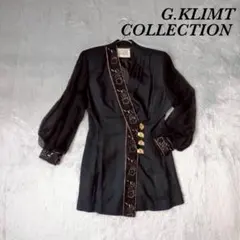 G.KLIMT COLLECTION アシンメトリー カラージャケット 花柄