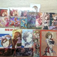 プロセカ　MEIKO　紙、カード、特典等18点セット