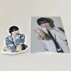 大西流星 HARDWORK トレカ ステッカー