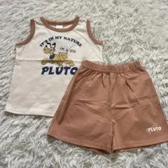 新品 フタフタ Tシャツ プルート セットアップ キッズ 100cm 綿100のサムネイル
