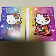 中日ドラゴンズ サンリオコラボ ドアラ＆ハローキティ ミニメモ帳 2冊