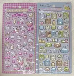 ボンボンドロップシール☆ハローキティ(P)＆すみっコぐらし