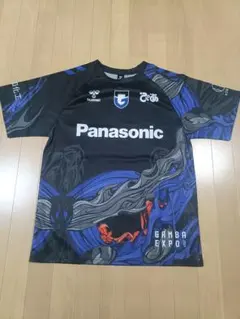 ガンバ大阪2023エキスポユニ　18番ネタ・ラヴィサイン入りシャツ　レプリカ ガンバ大阪2023エキスポユニ 18番ネタ・ラヴィサイン入りシャツ レプリカ