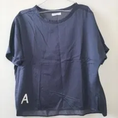 niko and... A university Tシャツ 紺色バックプリントのサムネイル