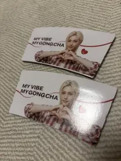 Gong cha Stray Kids Felixコラボスリーブ