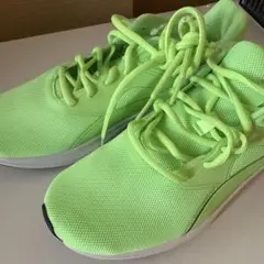 PUMA トランスポート フィジーライム/ブラック 26.0 cm