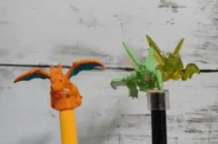 ポケモン　鉛筆キャップ　フィギュア2体セット　希少品