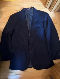 ネイビー ストライプ テーラードジャケット