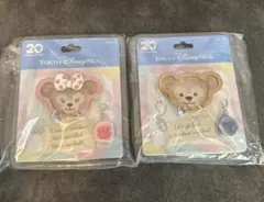 カラビナ ダッフィー シェリーメイ ハートフェルトフレンドシップ 20周年