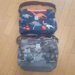 GAP キッズ メッセンジャーバッグ 2個セット 恐竜 サメのサムネイル