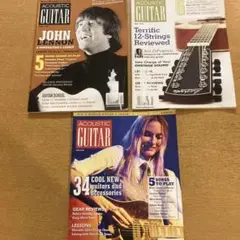 アコースティックギター誌（米国雑誌） 2005年4月号~6月号　3冊セット
