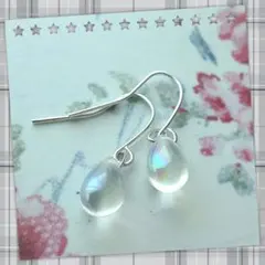 【No17-2】ドロップピアス・オーロラS