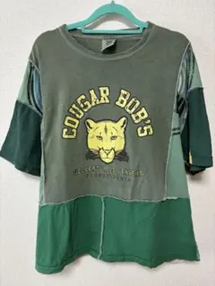 ink 再構築 ドッキング 半袖 Tシャツ リメイク アメカジ グレー ink 再構築 ドッキング 半袖 Tシャツ リメイク アメカジ グレー - メルカリ