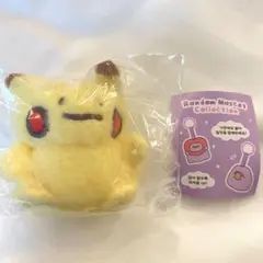 韓国　へんしんメタモン　カプセルマンション　ピカチュウ　マスコット　キーリング