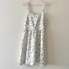 マジェスティックレゴン 花柄ミニワンピース ミニワンピース キャミワンピ