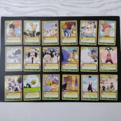 カードダスEX　ワンピースカード18枚セット