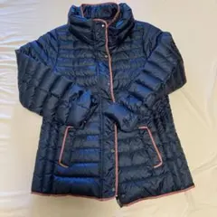 美品　紺色ダウンジャケット　レディースL