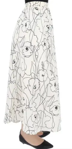 コカ　coca 花柄 ロングスカート フレアスカート