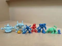 塗装品 ロックマン8 フィギュア 消しゴム アストロマン(ランナー付