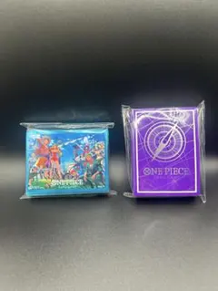 【未開封】ONE PIECEカードゲーム リミテッドカードスリーブ 2点セット