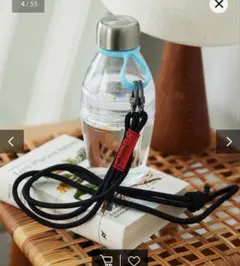 Topologie 6mm ROPE STRAP ストラップ　黒　ブラック