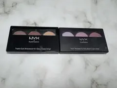 NYX アイシャドウパレット 2個セットのサムネイル