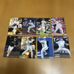 プロ野球チップス 23,24 村上頌,青柳,牧原,坂倉,森,ポランコ,牧,田中正