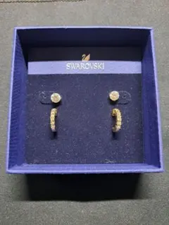かなちゃんまん様専用SWAROVSKI クリスタルピアスセット キャッチ一つ欠品