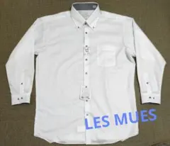 【新品】LES MUES ワイシャツ 長袖 ホワイトのサムネイル