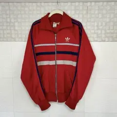 【希少】70sフランス製 adidas VENTEX トラックジャケット 赤