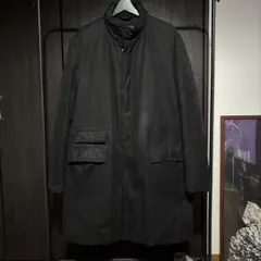 MONCLER ステンカラー　ダウンコート　L ブラック 茶タグ