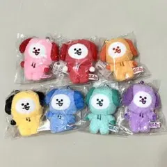 BT21 5周年記念 レインボーカラーマスコット RJ 7点セット - メルカリ