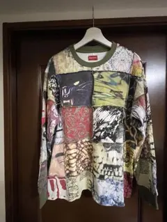 Supreme Mosaic Patchwork L/S パッチワーク　ロンTのサムネイル