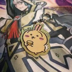 ちいかわ うさぎ SUPPA アクリルキーホルダー キラ ラメ レモン