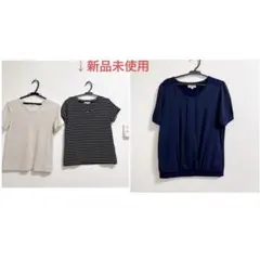 【3点セット】洋服の青山　カットソーのサムネイル