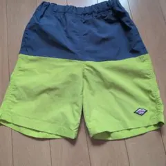 BIG FIELD マーキーズ　半ズボン 140 ネイビー/ライム