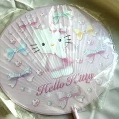 【2005年商品】　新品　未開封　ハローキティ　うちわ　ジュエリー　日本限定