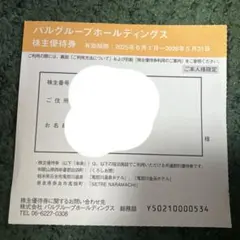 最新 PAL GROUP パルグループ 株主優待券 1枚　男性名義のサムネイル