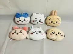 ちいかわ　ぬいぐるみパスケースポーチ　6点セット